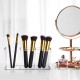 Clear Acrylic Makeup Brush Holder, Organizer, 3-Slots Cosmetic Brushes Storage Organizer, Countertop (20x7x9cm)