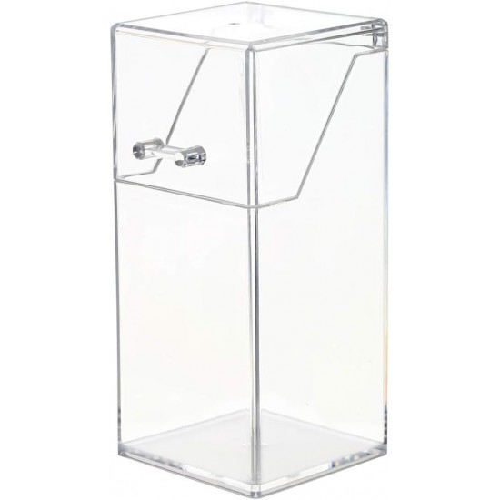 Clear Acrylic Makeup Brush Organizer, Brush & Eyebrow Pencil Cosmetic Holder, Dustproof 