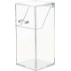 Clear Acrylic Makeup Brush Organizer, Brush & Eyebrow Pencil Cosmetic Holder, Dustproof 