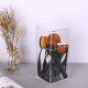 Clear Acrylic Makeup Brush Organizer, Brush & Eyebrow Pencil Cosmetic Holder, Dustproof 