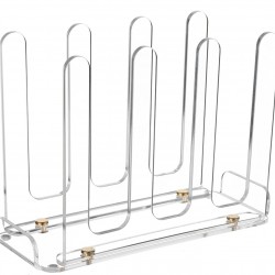 Clear Acrylic Scrunchie Holder, Hair Ties Display stand, Hair Accessories Organizer for Claw Clip Bracelets Bangle Watches