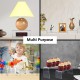 Acrylic Display Riser 3 units (21x22x23.5cm) 4mm Thickness, Lightweight & Transparent , polished edges ,in Different Sizes- Ideal for Trophies, Showpieces, Cupcake Holder & Candy Bar