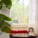 Clear Acrylic Long Rectangular Flower Vase (40x10x6cm), Floral Arrangements Decorative Centerpiece for Wedding Dining Table Vase for Home Decoration