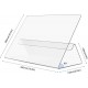 Acrylic Cookbook Holder, Kitchen Recipe Holder Easy for Viewing Cookbooks (32x14x26cm) 