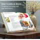 Acrylic Cookbook Holder, Kitchen Recipe Holder Easy for Viewing Cookbooks (32x14x26cm) 