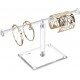 T-Shape Clear Acrylic Jewelry Holder & Organizer