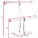 T-Shape Clear Acrylic Jewelry Holder & Organizer (2 Tiers)