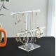 T-Shape Clear Acrylic Jewelry Holder & Organizer (2 Tiers)