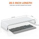 Clear Acrylic Monitor Stand Riser, 20.5'' Computer Monitor Stand for Laptop PC Printer Computer Riser