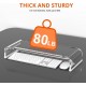 Clear Acrylic Monitor Stand Riser, 20.5'' Computer Monitor Stand for Laptop PC Printer Computer Riser