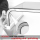 Clear Acrylic Monitor Stand Riser, 20.5'' Computer Monitor Stand for Laptop PC Printer Computer Riser