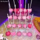 Clear Acrylic Display Stands, Tiered Display Shelves Perfume Fragrance Organizer & Cupcake Dessert  (3 Pack)