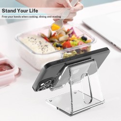 Clear Acrylic Phone Stand for Desk