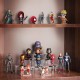 Half Moon Shape Clear Acrylic Display Stand - 3 Tier Stand - Candy Holder for Display or Collections