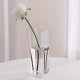 Modern Acrylic Flower Vase with Geometric Design suitable for Home, Office & Wedding Centerpieces