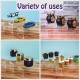 Clear Acrylic Candy and Cupcake Display Riser, suitable for Parties and Special Occasions (6 pieces)