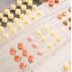 Clear Acrylic Dessert Table Display Set, Dessert Display Stands Buffet Risers for Cupcakes Dessert Pastry Food Fruit Candy Treat for Wedding Birthday Party (5 Pack)