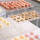 Clear Acrylic Dessert Table Display Set, Dessert Display Stands Buffet Risers for Cupcakes Dessert Pastry Food Fruit Candy Treat for Wedding Birthday Party (5 Pack)