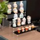Clear Acrylic Display Risers Stand for Cupcake Desserts & Perfume (4 Tier) ( 32x9.5x3.5 cm )