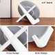White Acrylic Cookbook Stand Plate, Holder for Display Picture Frame Stand, Display Stand for Books, Plates, Artwork, Records
