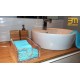 Acrylic Guest Towel Napkin Holder, Clear Bathroom Paper Hand Towels Storage Tray Modern Buffet Napkin paper tissues Holders For Kitchen or Dining Room,(22x10x7)cm,8mm