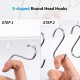 Acrylic Key Holder for Wall Decorative, Mail Sorter, Entryway Storage Organizer Key Rack with 7 Hooks,(42x10x7)