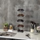 Clear Acrylic Wall Mounted Sunglasses Eyewear Organizer Storage (22 inch)(5 Slot)