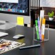 Clear Acrylic Pen Holder ,Desktop Pencil Cup Organizer for Office Desk Accessory (2 Pack)