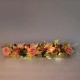 Clear Acrylic Modern Vase, Centerpiece for Dining Table, Unique Flower Vases for Home Decor or Weddings with 24 Inches Long Rectangle Vase