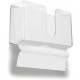 Clear Acrylic Wall Mounted Paper Hand Towel Dispenser Perfect for Kitchen, Bathroom, Restaurants