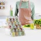 Clear Acrylic Spice Organizer, (5 Tiers) Seasoning Shelf Kitchen Spice for Countertop Pantry Cabinet