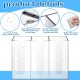Clear Acrylic Coffee Dispenser and Organizer for Paper Cup (3 Compartments)
