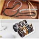 Belt Organizer, Clear Acrylic Belt Storage Holder for The Closet and Drawer, 8 Compartments Belt Box