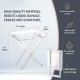 Clear Acrylic Folding Tray Table – Modern Chic Accent Desk - Kitchen and Bar Serving Table - Elegant Design
