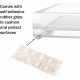 Clear Acrylic Tray-Decorative Clear Rectangular Organizer for Bedside, Bathroom or Office Storage (26.67x15.24x2.54 cm)