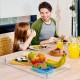 Acrylic Serving Tray (50x30)cm, Spill Proof, Clear Decorative Tray, Coffee tray, Table Countertop with Handles tray 