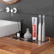 Clear Acrylic Tray for Toilet Tank, Bathroom & Bathtub Tray, Perfume Tray Countertop for Soap, Towel, Tissue, Candle, Plant (30x13x3 cm)
