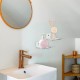 Small Clear Acrylic Wall Shelves (9x10x5cm), Display Ledges for Mini Decor, Display Shelf Floating Wall Mounted Shelf,(8Pack)