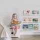 Clear Acrylic Floating Shelf for Wall, Wall Display Shelves Storage Rack for Bathroom Living Room Kitchen and Office (3 Pack)