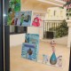 Clear Acrylic Shelves for Living Room Kitchen Bedroom Bathroom Office Store, Book Picture Toys Ledge Shelf, Wall Storage Organizer, (2 Pack)