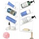 Acrylic Bathroom Organizer & Shampoo Holder, Wall Mounted, Sturdy and Durable, (Two Shelves)