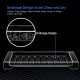 Clear Acrylic Bathroom Tray, Decor Bathroom Tray, Storage Organizer Countertop for Soap, Towel, Candle