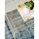 Clear Acrylic End Table with Rounded Edges, Small Side Table, for Living Room, Bedrooms, Modern Occasional Tables