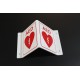 Acrylic "AED" Projecting Sign (15x15cm)