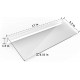 Clear Acrylic Tilted Computer Keyboard Holder for Easy Ergonomic Typing for Stand Office Desk, Home, School, Great Gifts Any Holidays and Festivals