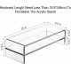 Acrylic Monitor Stand, 2 Tiers Computer Monitor Riser, Monitor Riser,Office, Business, PC Desk Stand for Keyboard Storage