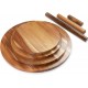 Wooden Tower Stand with 3 Tier, Cupcake Display Stand Dessert and Pastry Holder for Birthday Baby Shower