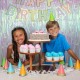Wooden Tower Stand with 3 Tier, Cupcake Display Stand Dessert and Pastry Holder for Birthday Baby Shower